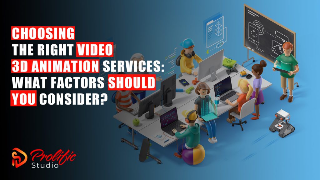 3D Animation Services