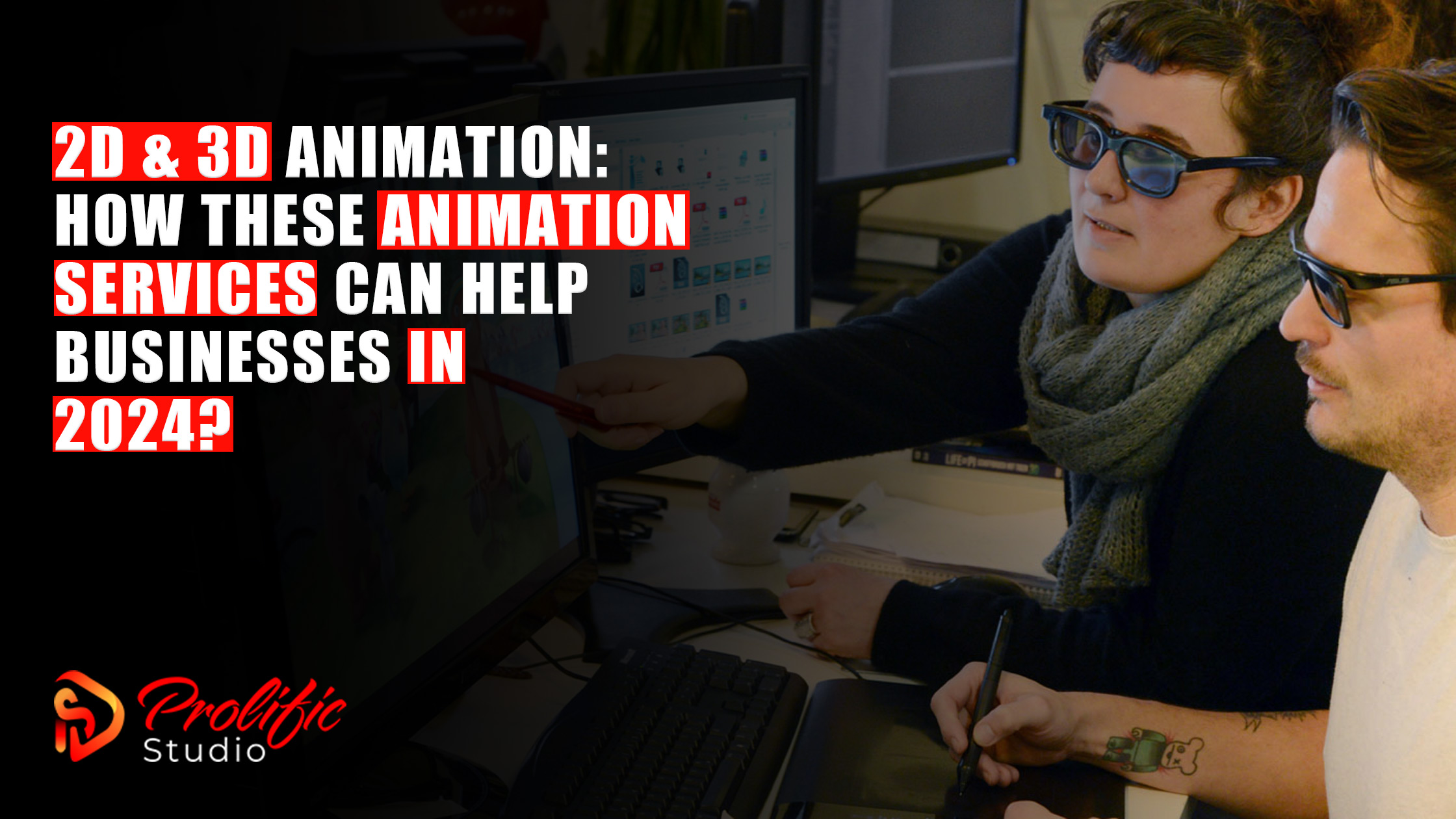 2D & 3D Animation Services