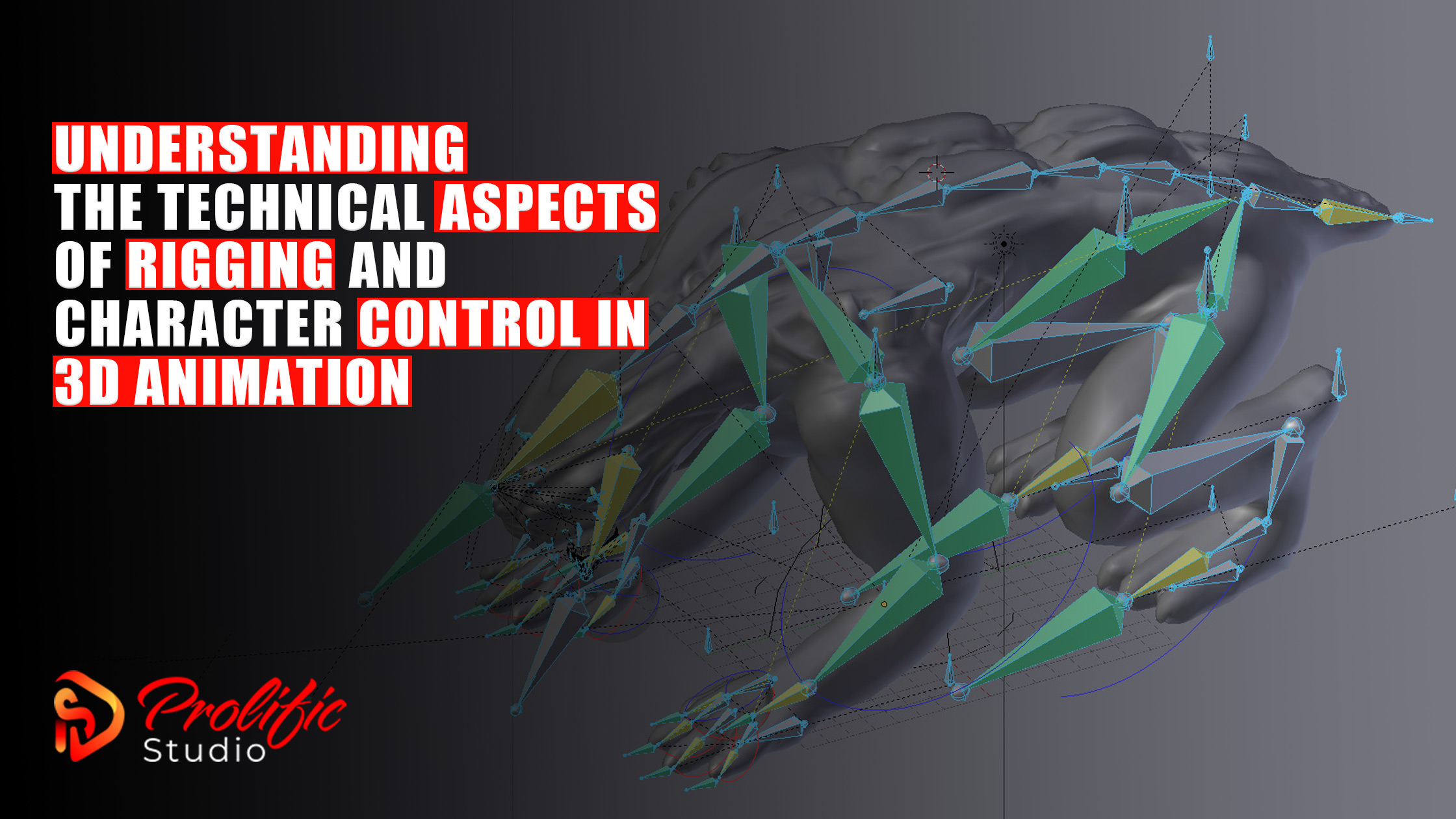 Understanding the Technical Aspects of Rigging and Character Control in 3D Animation