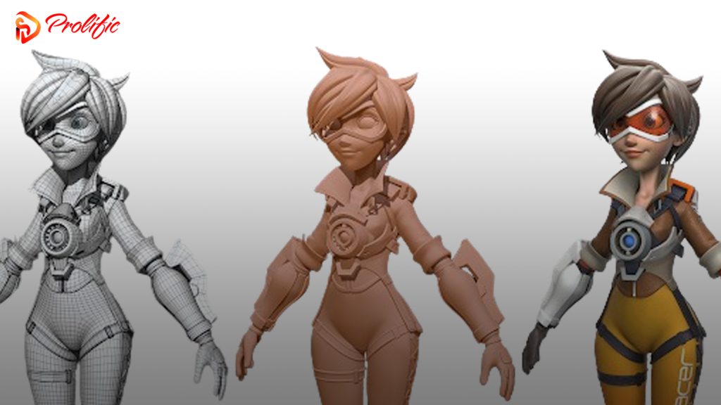 3D-character-modeling