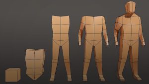 Blocking-process-in-character-3D-design